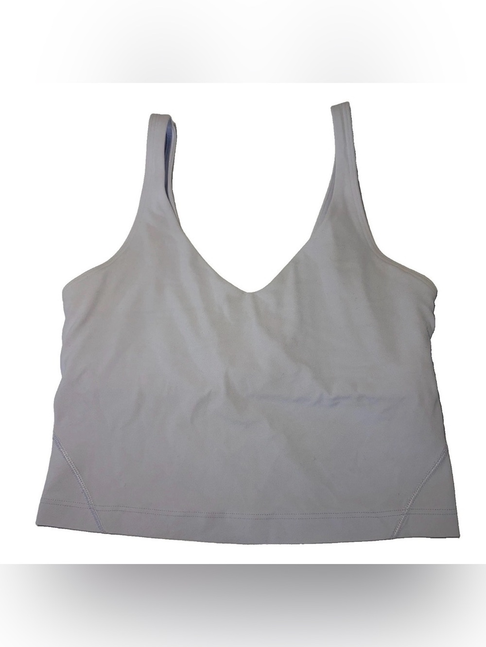 Lululemon Align Women’s Tank Top Size 4 Light Blue Light Support Cropped Cami